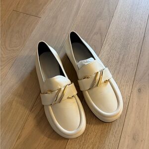 NWT Proenza Schouler monogram leather loafers